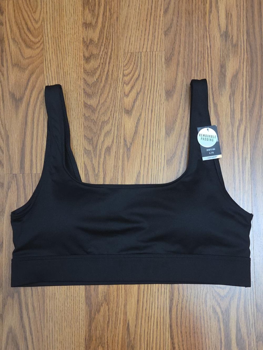 NWT Victoria's Secret PINK Ultimate Square-Neck Sports Bra/ Large